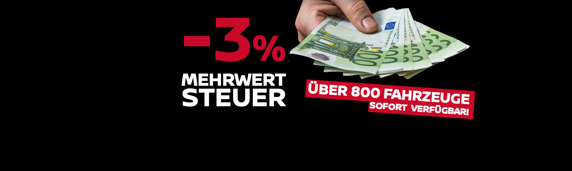 -3% MWST – JETZT TOLLE ANGEBOTE SICHERN!